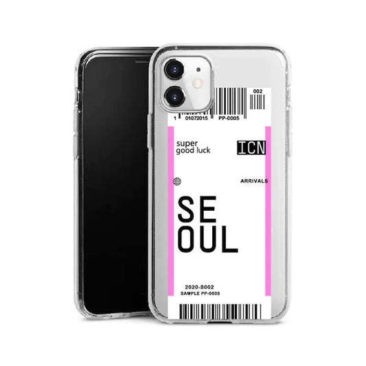 City Barcode Art Mobile Phone Case